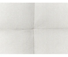 Beliani Trivietė sofa-lova SILJAN, kreminė