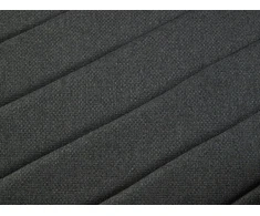 Beliani Trivietė išskleidžiamoji sofa SENJA, sintetinis linas, juoda