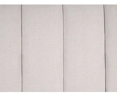 Beliani Trivietė išskleidžiama sofa VIMMERBY, smėlio spalvos