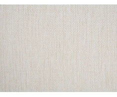 Beliani Trivietė išskleidžiama sofa KRAMA, kreminė balta su patalynės dėže