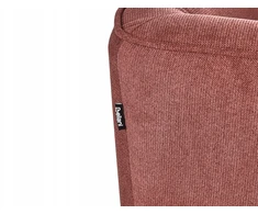 Beliani Trivietė sofa HOBRO burgundo spalvos