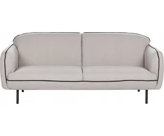 Beliani 3 vietų sofa TONSBERG šviesiai pilka