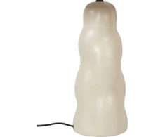 Lampa stołowa Beliani Lampa stołowa keramikinė smėlio sp. VILAR