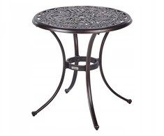 Beliani Staliukas bistro ANDALO 68 cm 68 cm Metal Ruda