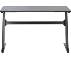 Beliani Biurko žaidimams DARFUR Juodas 120 cm 60 cm RGB LED