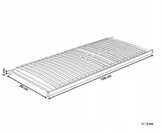 Beliani Lovos grotelės VOUZIERS 80 x 200 cm