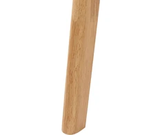 Beliani Išskleidžiamas valgomojo stalas MADOX šviesaus ąžuolo spalvos 150/190 cm 90 cm