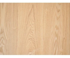 Beliani Išskleidžiamas valgomojo stalas BARNES, šviesus uosio atspalvis, 160/200 cm, 90 cm