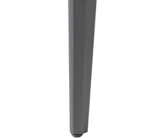 Beliani Sodo stalas SOVARETO 180 cm 90 cm akmens imitacija tamsiai pilkas