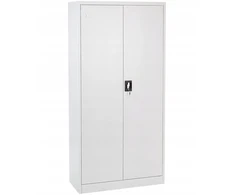 Beliani Szafka biurowa FELDSPAR Metal Baltas