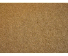 Sofa Beliani Kairysis gultas CHEVANNES iš „boucle“ audinio, garstyčių spalvos