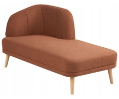 Sofa Beliani Kairysis gultas TANLAY auksinės rudos spalvos