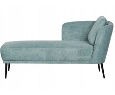 Sofa Beliani Dešininis gultas ARTHEZE, mėlynas