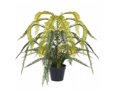Beliani Dirbtinis augalas FERN LEAF PLANT 105 cm žalias