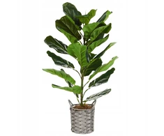 Beliani Dirbtinis augalas FIDDLE LEAF TREE 72 cm Zhalias