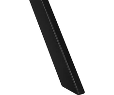 Beliani Valgomojo stalas BENSON pilkas betono efekto 160 cm 90 cm