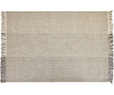 Beliani Vilnonis kilimėlis 140 x 200 cm pilkas TEKELER Lumarko!