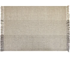 Beliani Vilnonis kilimėlis 160 x 230 cm pilkas TEKELER Lumarko!