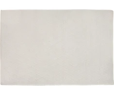 Beliani Vilnos kilimas 140 x 200 cm skaldytų balta ERZIN