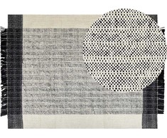 Beliani Vilnos kilimas 160 x 230 cm juodas KETENLI Lumarko!