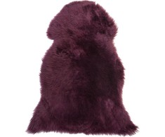 Beliani Avių odos violetinė ULURU