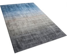 Beliani Kvapas 140 x 200 cm melsvai pilka ERCIS