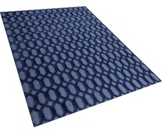 Beliani Kvapus kilimas 160 x 230 cm mėlyna CIZRE