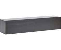 TV staliukas Beliani Pakabinama televizoriaus spintelė GLADSTONE juoda