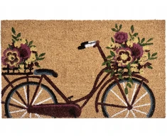 Beliani Sėdimoji AVAK Naturals 40 x 60 cm Dviratis Kokoso pluoštas