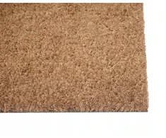 Beliani Durų kilimėlis TOGIAK natūralus 40 x 60 cm kokoso pluoštas