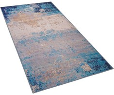 Beliani kilimėlis 80 x 150 cm mėlyna INEGL