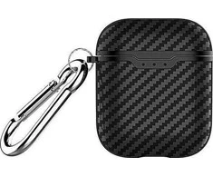 Beline AirPods Carbon Dėklas Apple Air Pods 1/2 juodos spalvos