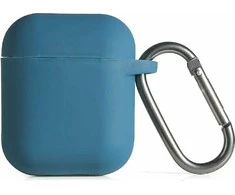 Beline AirPods silikoninis Dėklas Apple Air Pods 1/2 mėlynos spalvos