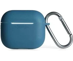 Beline AirPods silikoninis Dėklas Apple Air Pods 3 mėlynos spalvos