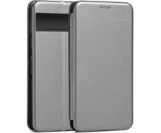 Beline Book Magnetic Google Pixel 7 dėklas telefonui plieno spalvos