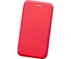 Beline dėklas Book Magnetic Apple iPhone 13 mini 5,4" mini raudonos spalvos