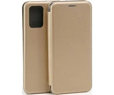 Beline Book Magnetic Oppo Reno 6 Lite dėklas telefonui aukso spalvos