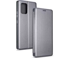 Beline Book Magnetic Samsung Galaxy S23 Ultra S918 dėklas telefonui aukso spalvos