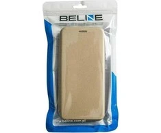 Beline Book Magnetic Samsung Galaxy M33 5G M336 dėklas telefonui aukso spalvos