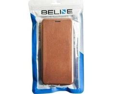 Beline Book Magnetic Samsung Galaxy M33 5G M336 dėklas telefonui rožinio aukso spalvos