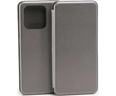 Beline Book Magnetic Xiaomi 12C dėklas telefonui plieno spalvos