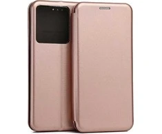 Beline Book Magnetic Xiaomi Redmi Note 13 Pro 5G dėklas telefonui rožinio aukso spalvos