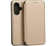 Beline Book Magnetic Xiaomi Redmi Note 13 Pro+ 5G dėklas telefonui aukso spalvos