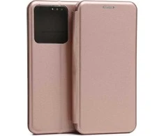 Beline Book Magnetic Xiaomi Redmi Note 13 5G dėklas telefonui rožinio aukso spalvos