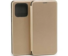 Beline Book Magnetic Xiaomi 12C dėklas telefonui aukso spalvos