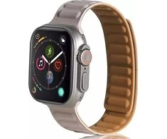 Beline apyrankė Apple Watch Magnetic 42/44/45/49mm haki spalvos