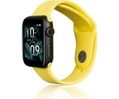 Beline apyrankė Apple Watch silikoninė 38/40/41mm geltonos spalvos