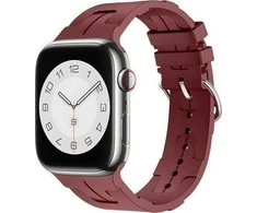 Beline apyrankė Apple Watch silikoninė Ultra 38/40/41mm maroon box