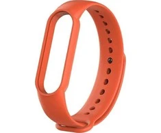 Beline apyrankė Mi Band 3/4 oranžinės spalvos