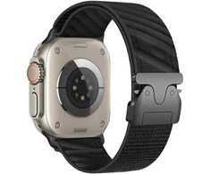 Beline apyrankė Apple Watch Oblique 42/44/45/49mm juodos spalvos